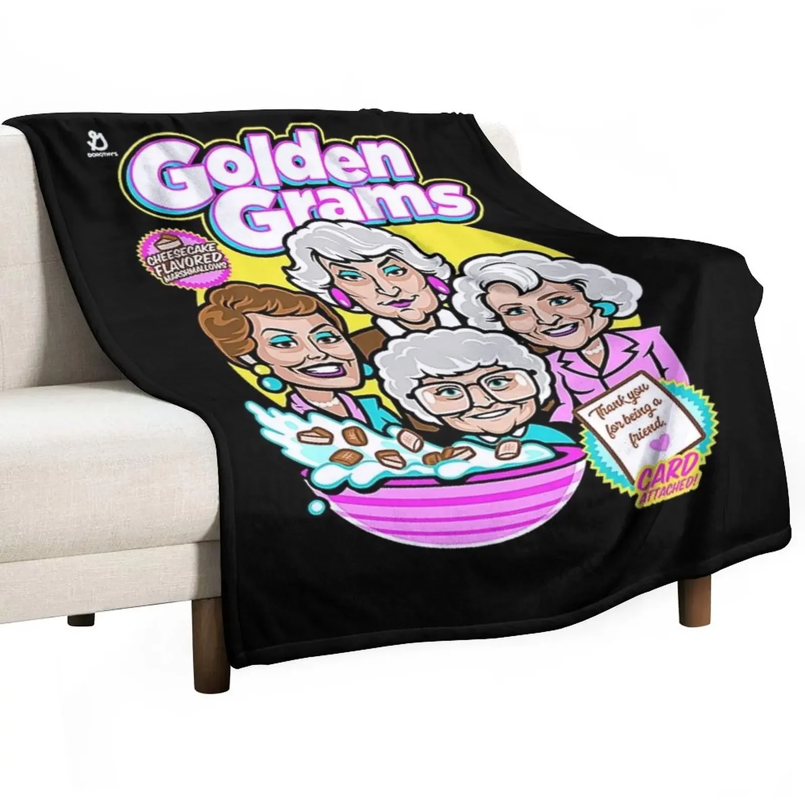 

Golden Grams Throw Blanket Winter beds Blankets For Bed Quilt Blankets