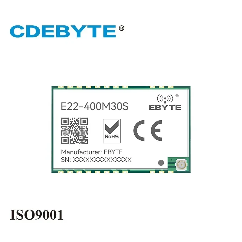 E22-400M30S LoRa SX1268 433MHz RF Module SMD IPEX Stamp Hole 1W High-Precision TCXO Wireless Data Transmitter and Receiver wireless module