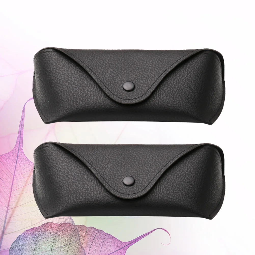 

Sunglasses Case Unisex Eyeglasses Storage Case Eyewear Holder Oxford Cloth Sunglasses Box 2pcs Black