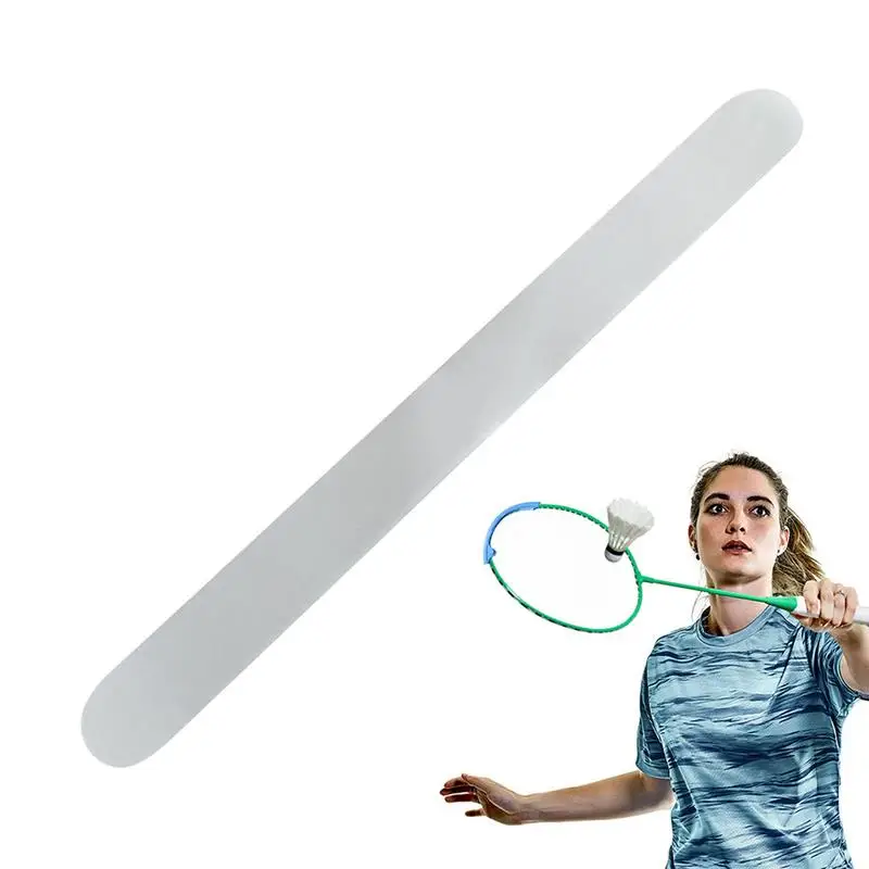 

Tennis Racket Head Guard Waterproof Transparent Tennis Tape Tennis Racket Head Protector Badminton Racket Protector Sticker For