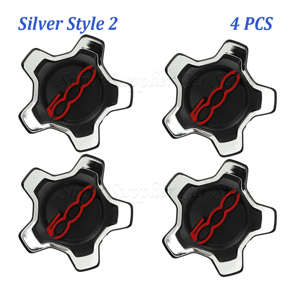 1 Enjoliveur Cache Moyeu FIAT 500X 16 Pouces 735626312 D'origine