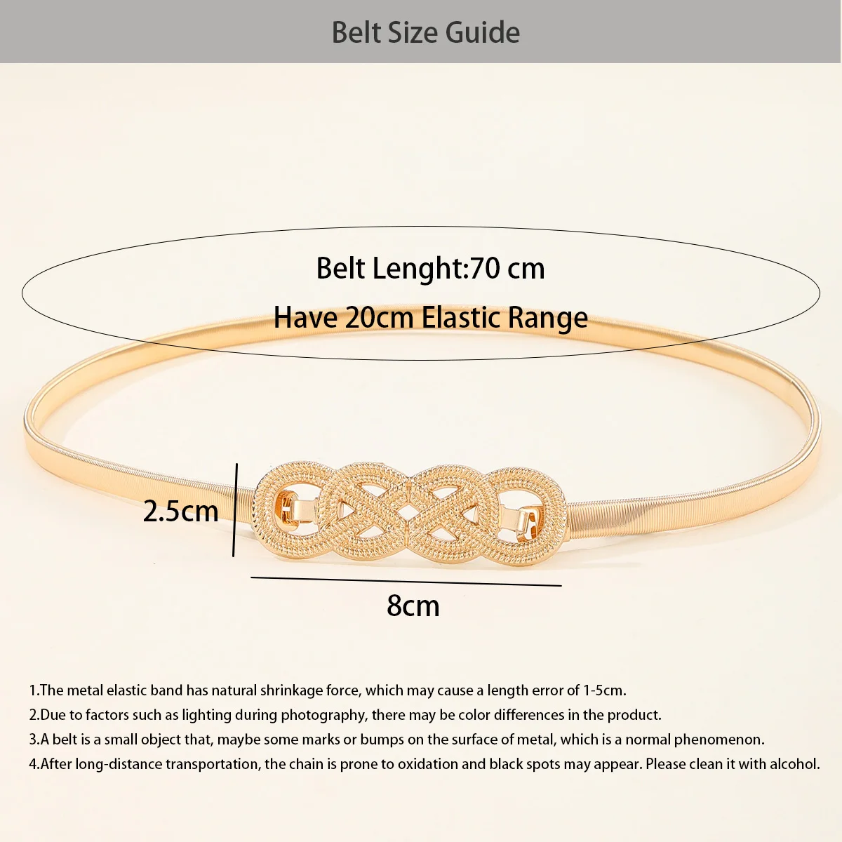 Elastische Goldketten-Gürtel für Damen, Metall-Taillengürtel, Strass-Stretch-Taillengürtel für Kleider und Röcke, luxuriöser Designer-Taillengürtel – Detail 20