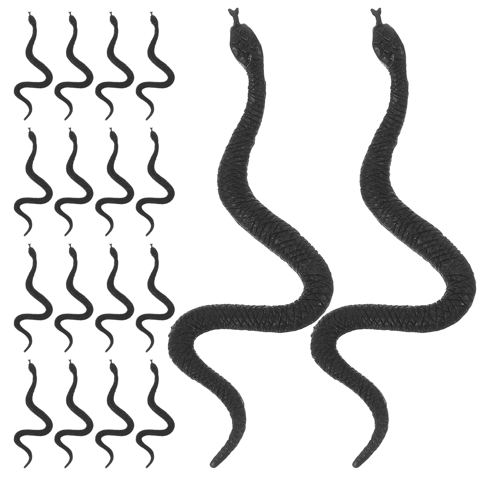 

Simulation Snake Toys Tricky Props Artificial Snack Models Halloween Toys