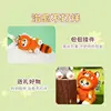12CM Cartoon Cute Cat Fu Plush Pendant Shark Cat Cross Dressing Raccoon Fox Plush Doll Backpack Pendant Keychain Pendant 3