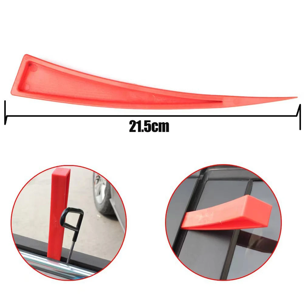 Red Auto Car Door For Window Wedge Panel Paintless Dent Removal Repair Hand Tool car repair tool hardware hand tools dent repair kit