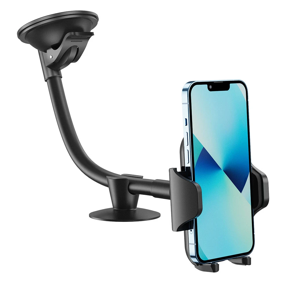 

Car Phone Mount Long Arm Suction Cup Phone Holder for Car Dashboard Windshield Cell Phone Holder for iPhone Xs Xiaomi Samsung