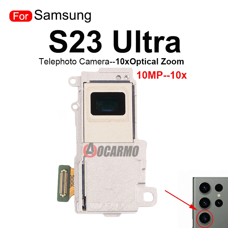 For Samsung Galaxy S23 Ultra Front Back Main 200MP + 12MP Ultra
