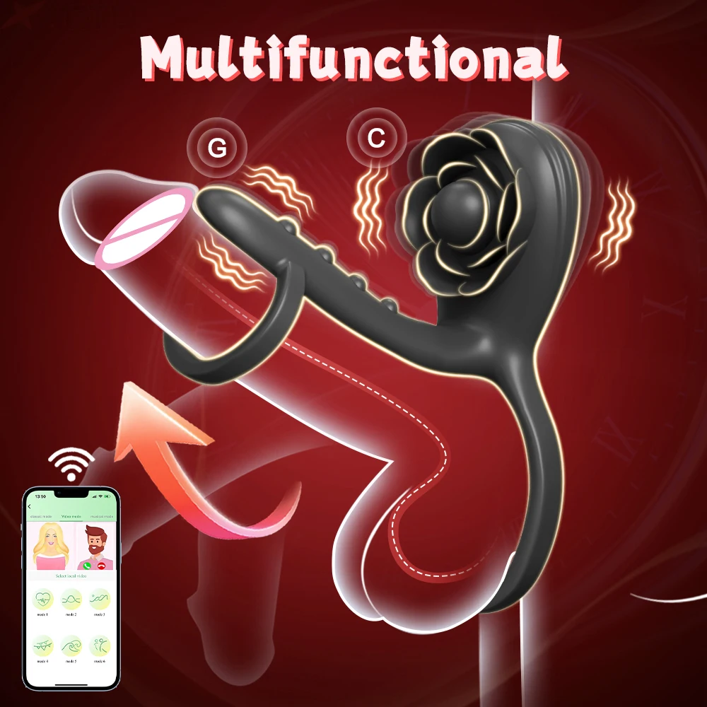 Erwachsene Sex Spielzeug Cock Ring Penis Vibrator für Männer Dick Penis Extender G-punkt Klitoris Stimulation Verzögerung Ejakulation Sexy Erwachsene Mann 1