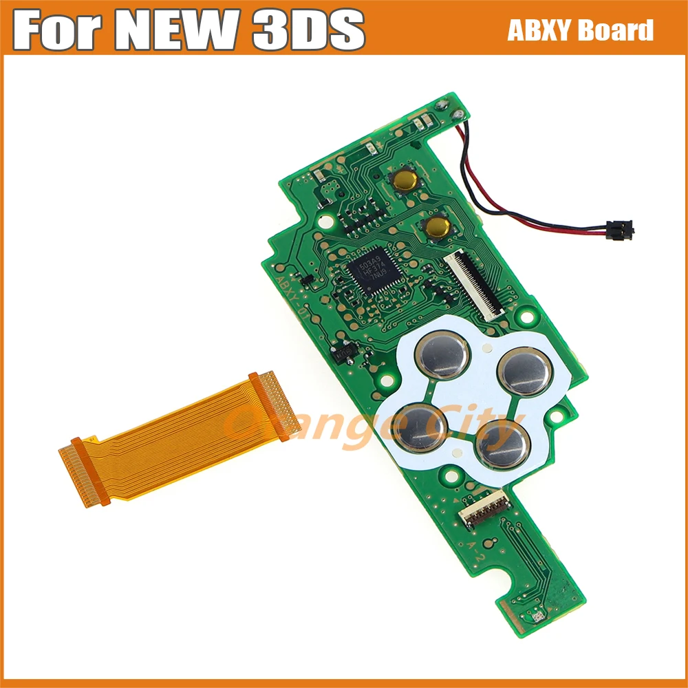 Abxy Keyboard Pcb Board Con Connect Ribbon Cable Flex Cable Sostituzione Per La Nuova Console Di Gioco 3Ds