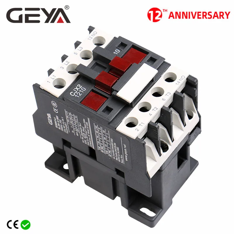 GEYA CJX2 1210 Din Rail Telemecanique AC Contactors 220V
