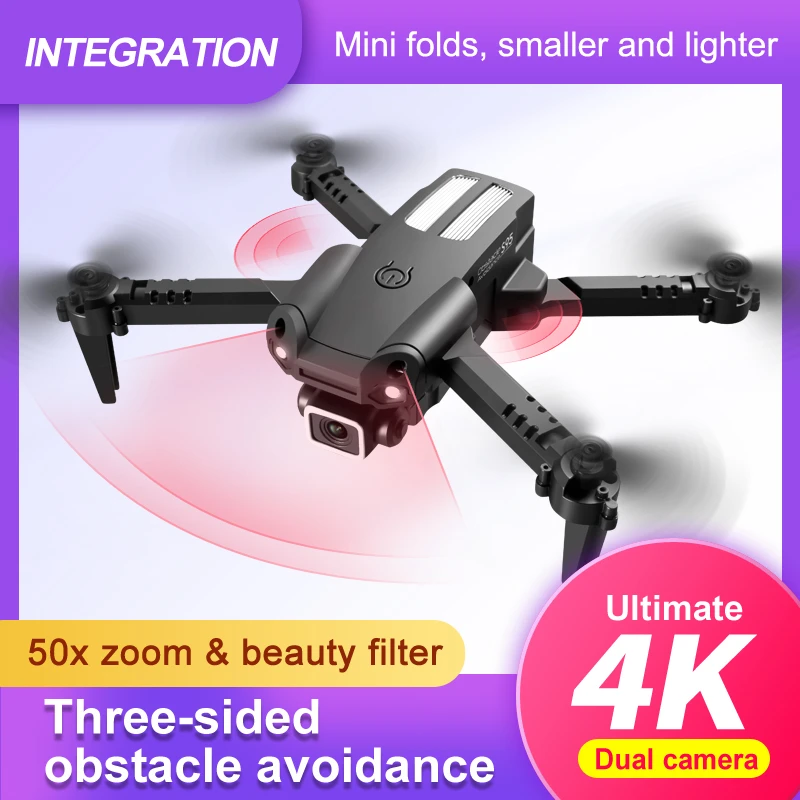 New S95 Drone Wifi FPV Drone HD 4k Dual Camera Profesional Automatic Photo Video Recording 360 Degree RC Quadcopter Drone align helicopters