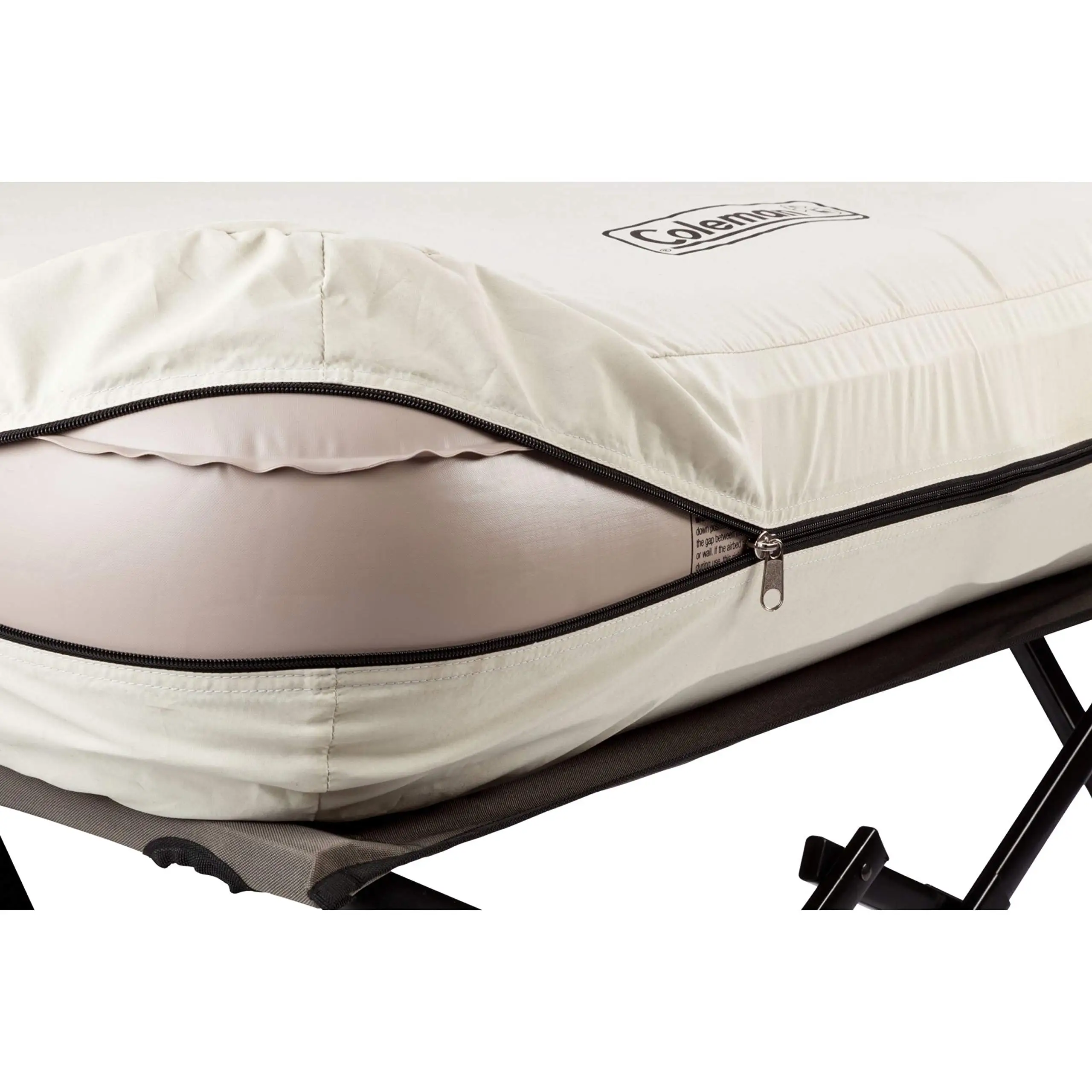 Coleman Camping Cot, Air Mattress, & Pump Combo 1