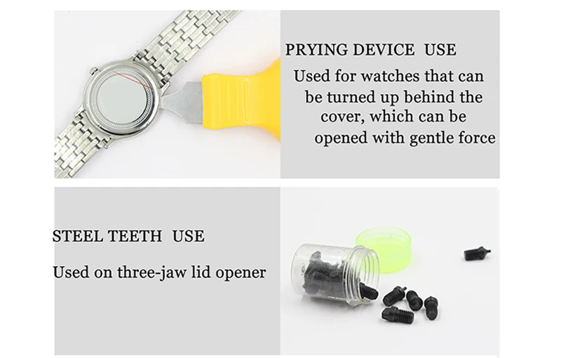 organized watch repair toolkit