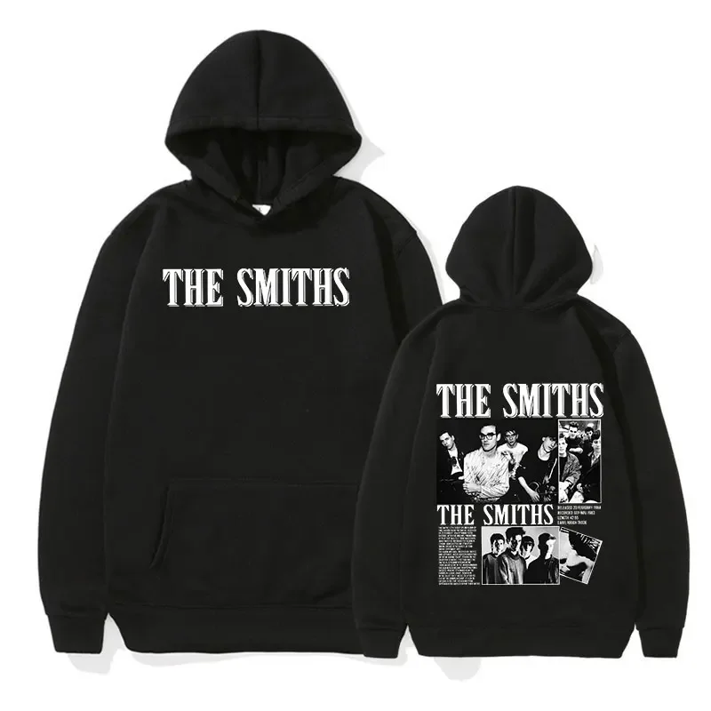 Anni '90 Rock Band The Smiths Felpa Con Cappuccio Hip Hop Morrissey Meat Is Assassine Music Album Felpa Abbigliamento Uomo Pullover Oversize Con Cappu