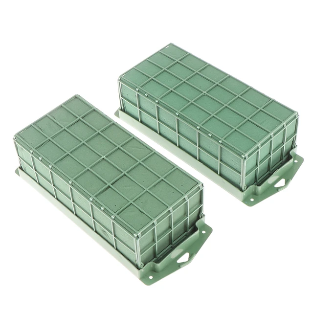 1Pc Oasis Wet Foam Blocks Floral Florist Green Foam Brick DIY Florist