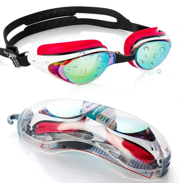 Myopia Silicone Swim Goggles Uv Protection Anti Fog swimming goggles