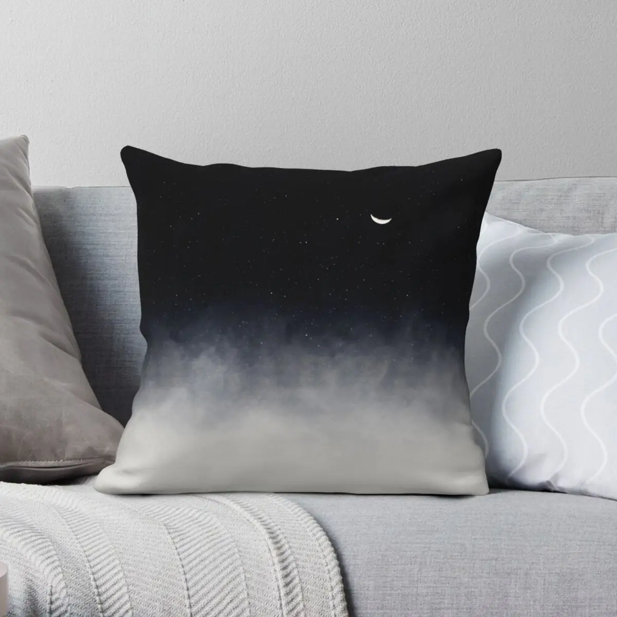 

After We Die Back To Cosmos Square Pillowcase Polyester Linen Velvet Pattern Decor Throw Pillow Case Home Cushion Cover 45x45