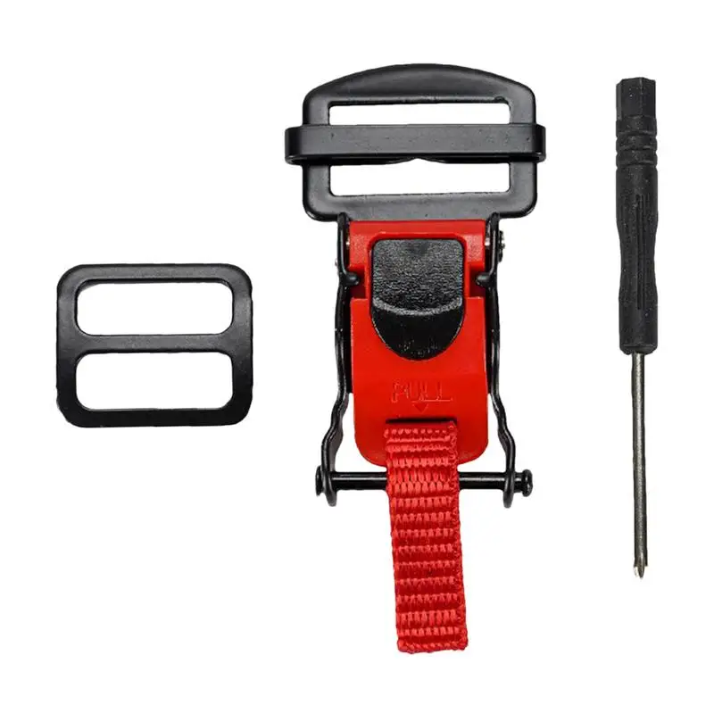 Motorcycle Helmets Quick Release Buckle Double D Buckle Safe Quick Release Clip Strap Helmet Lock Socket For Motorcycle Helmets