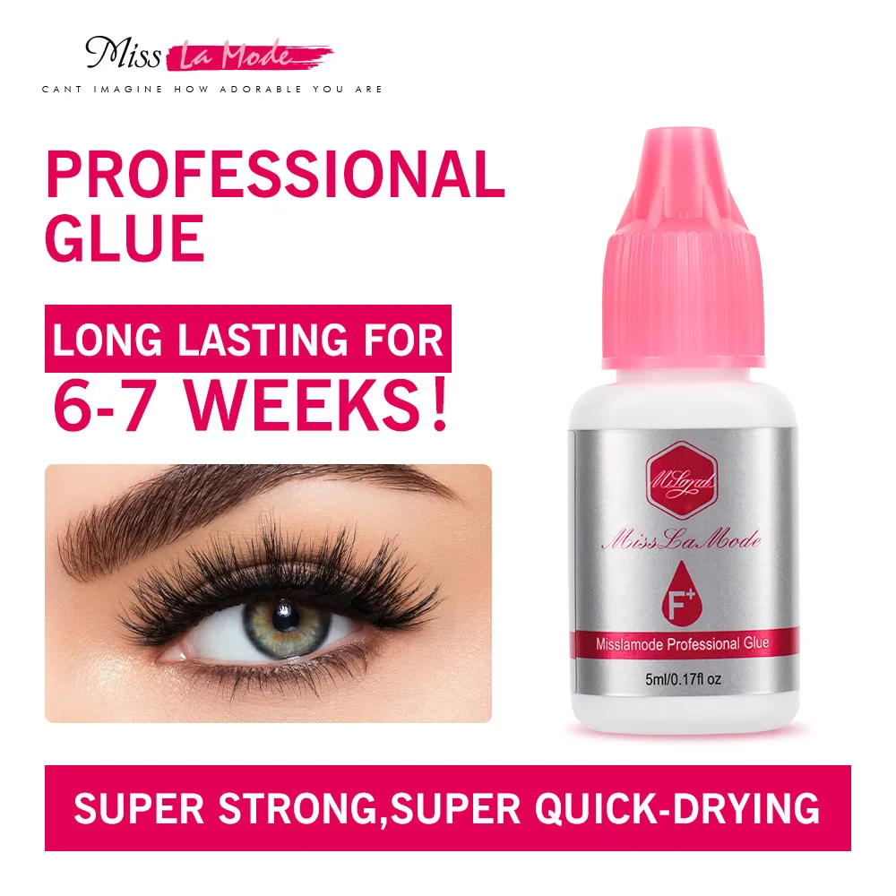 MILAMOD 5g Eyelash Extension Glue 1s Fast Dry Strong False Eyelash