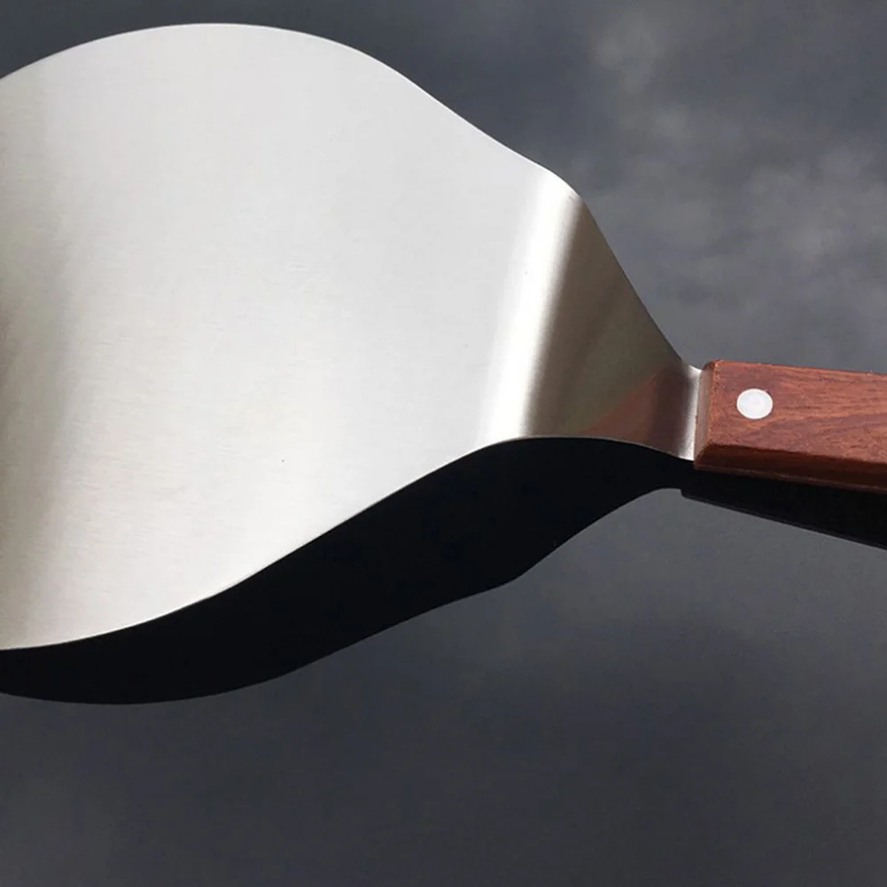 Stainless Steel Pizza Spatula Pie Cake Shovel Pancake Baking Tool For Home Kitchen Mobile Spatula Durable And Healthy