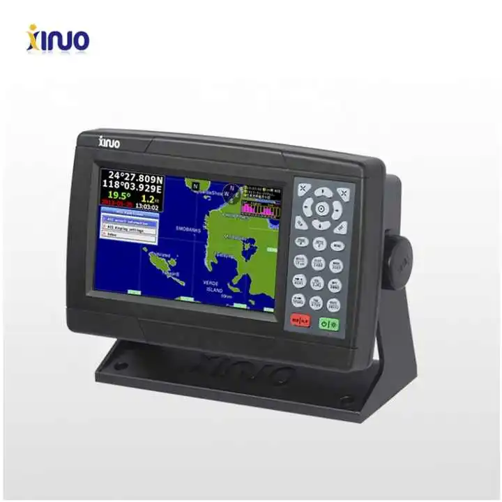 xinuo XF-607B 7-Inch Marine electronics maritime navigation communication GNSS GPS chart plotter class b AIS transponder combo