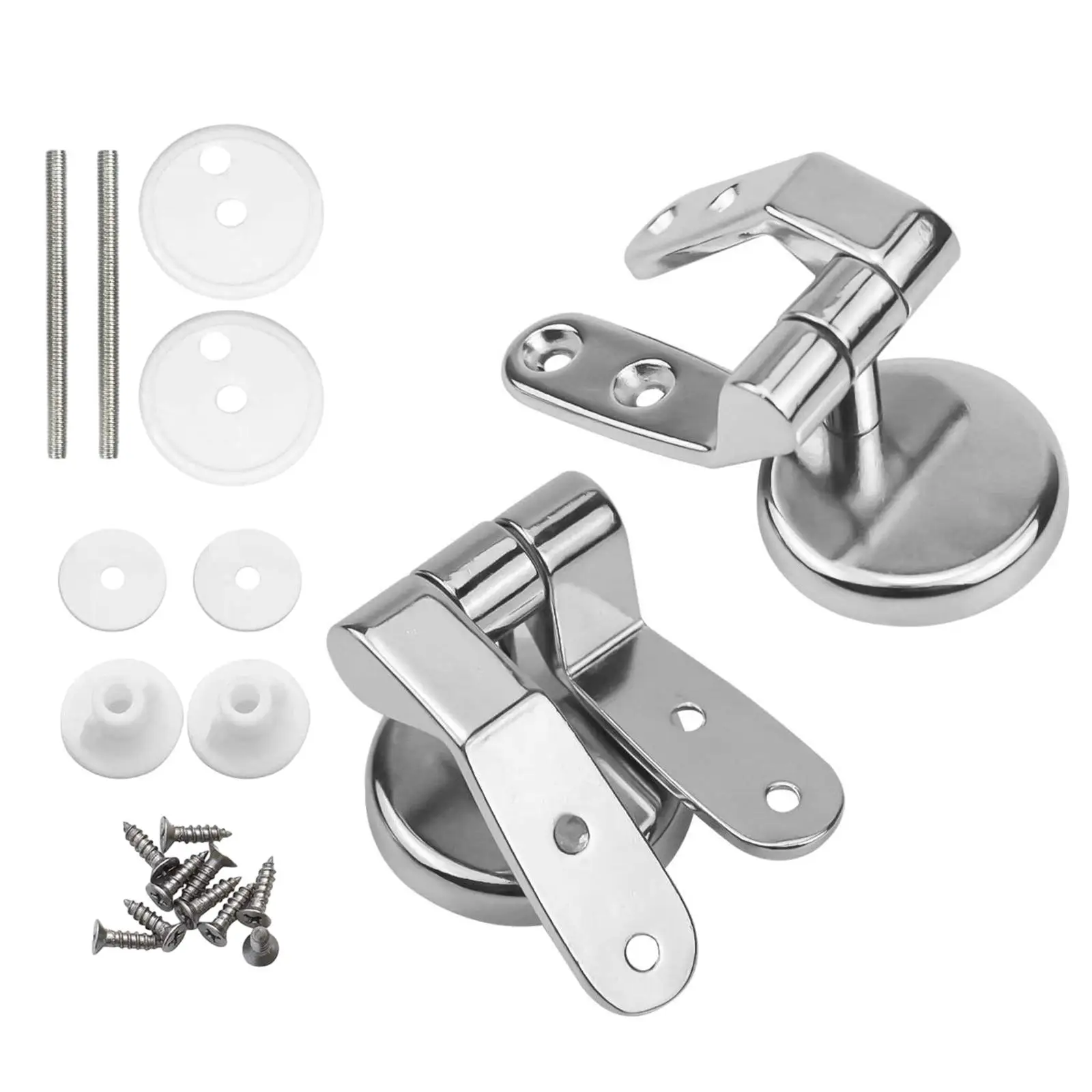 Toilet Lid Hinges Mounting Connector Toilet Replacement Part for Toilet Lid