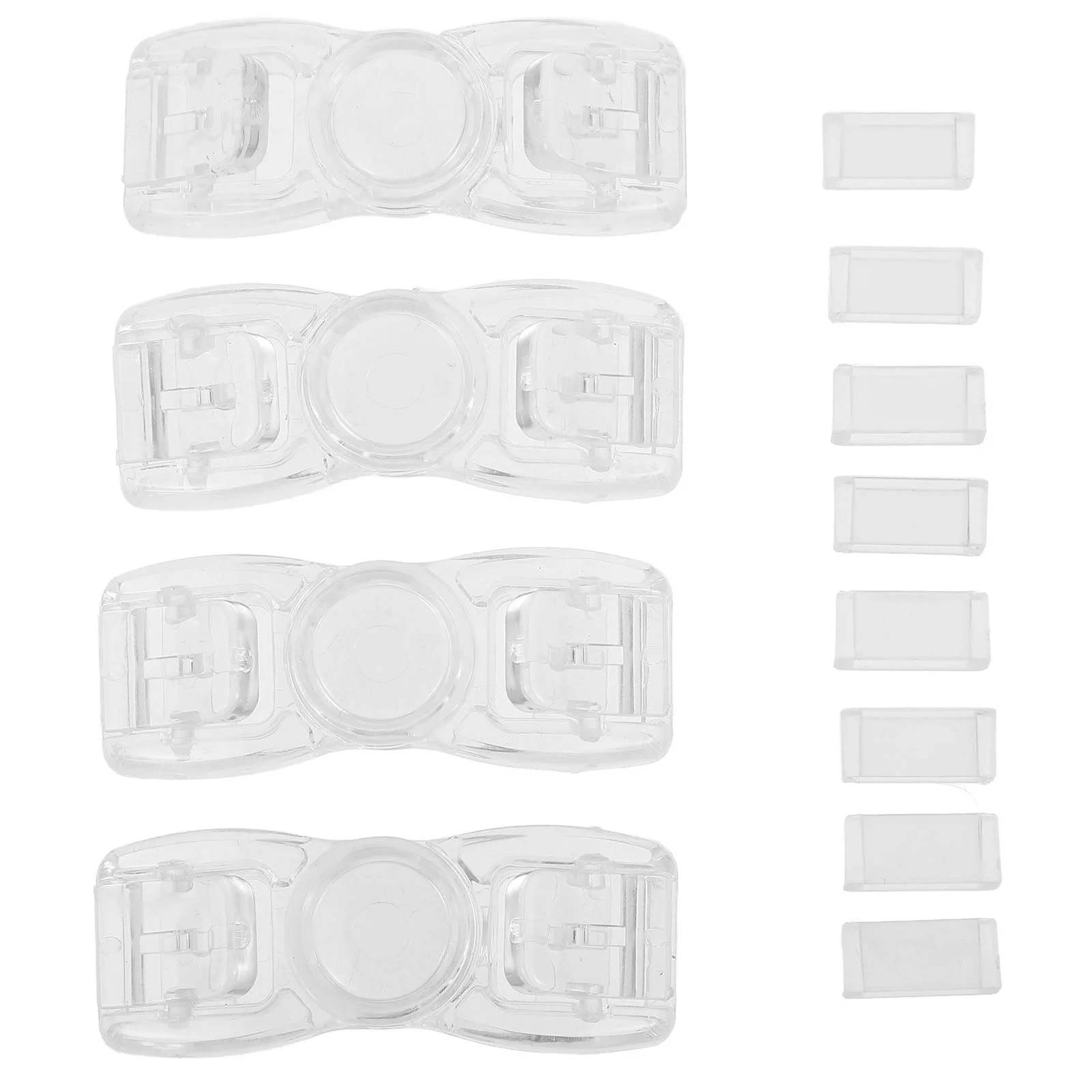 

4 Pcs Swimming Goggles Accessories for Essentials Button Must Have Head Bandana