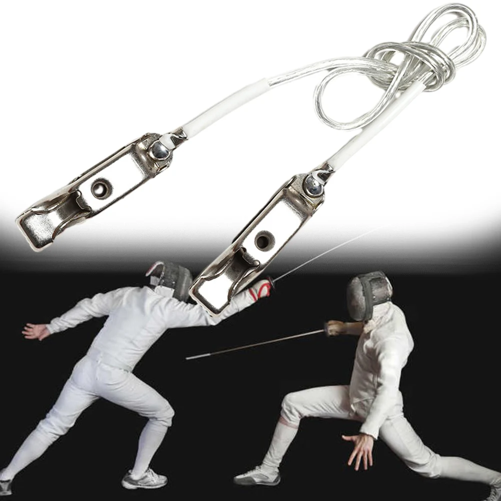 

Transparent Fencing Face Guard Cord Accessories Fencing Cord Fencing Cord Clip Bending Protection Sport Parts For Foil Epee