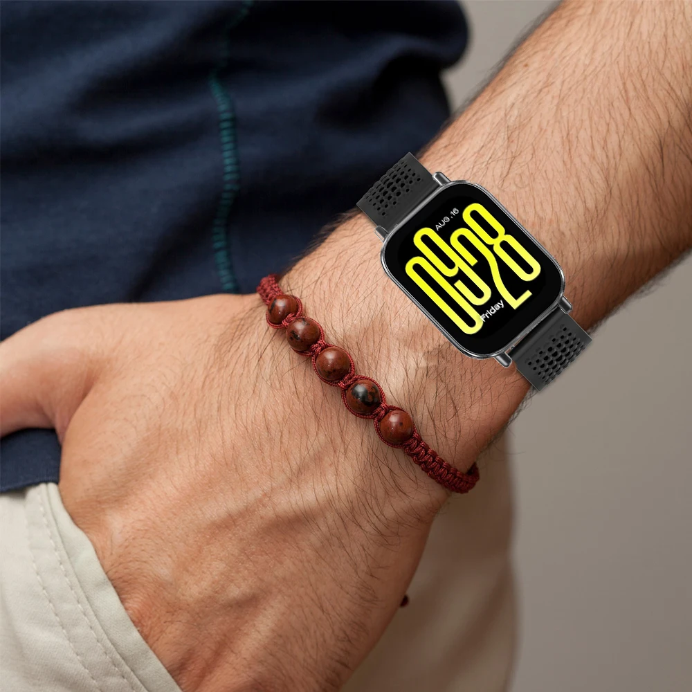 Breathable Porous Silicone Strap for Smart Bracelet Replacement Accessories