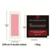 10/20pcs Facial Lip Wax Strips for Face Chin Upper Toes Cheeks Lip Jaw Eyebrows Beard Hair Removal Kit 2