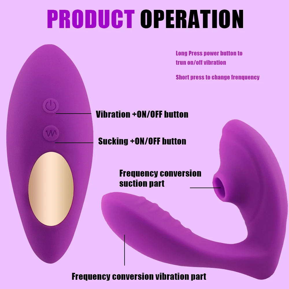 Vagina Sucking Vibrator 10 Speeds Vibrating Sucker Oral Sex Suction Clitoris Stimulator Erotic Sex Toy for Women Sexual Wellness S2efc8ebe9dea428fb9e32adf4fafa3bda