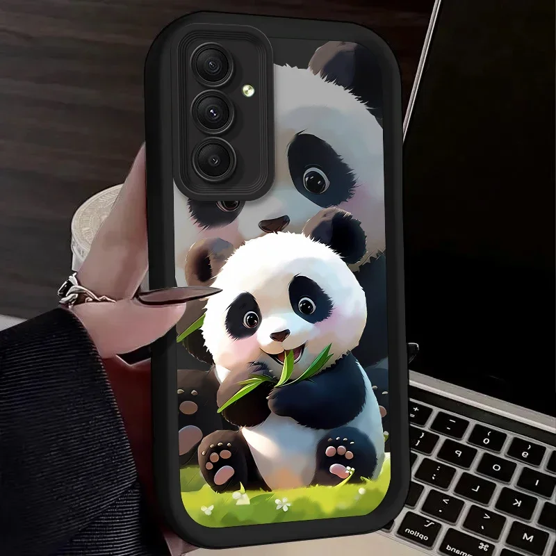Lucky Panda Bear Soft TPU Phone Case