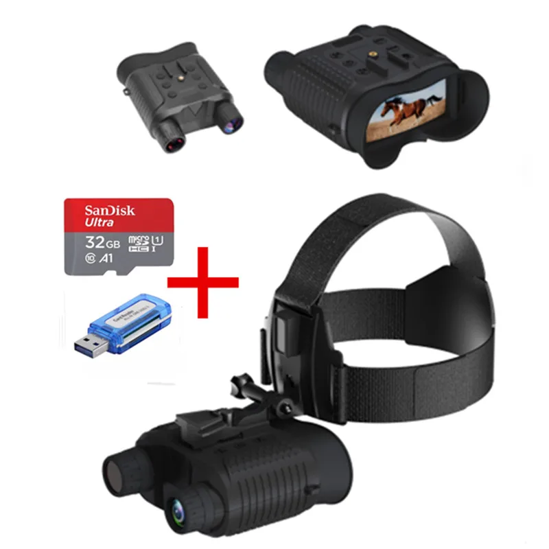 NV8160NightVisionBinocularsInfraredDigitalHeadMountBuiltin