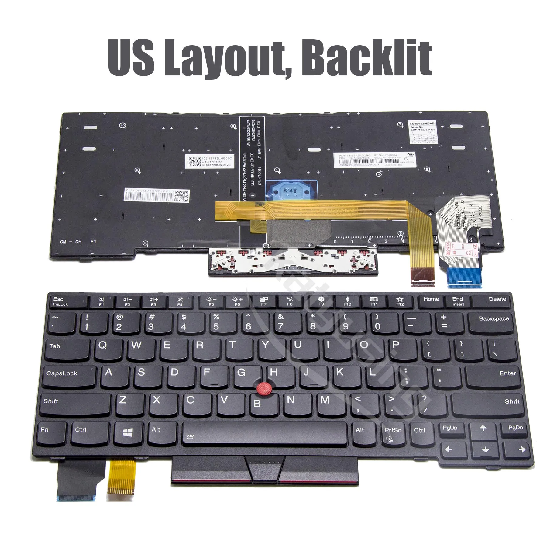 Lenovo レノボ ThinkPad SK-8855 US配列 キーボード Lenovo Thinkpad SK-8855 USB Wired Keyboard English Layout