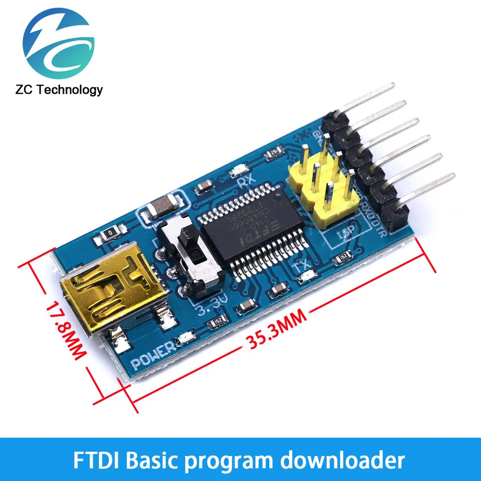 Risultati per ft232rl ftdi usb ttl serial adapter module arduino