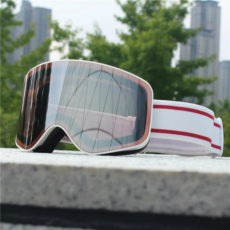 UV 400 Anti-Fog Ski & Snowboard Goggles - Cylindrical Design