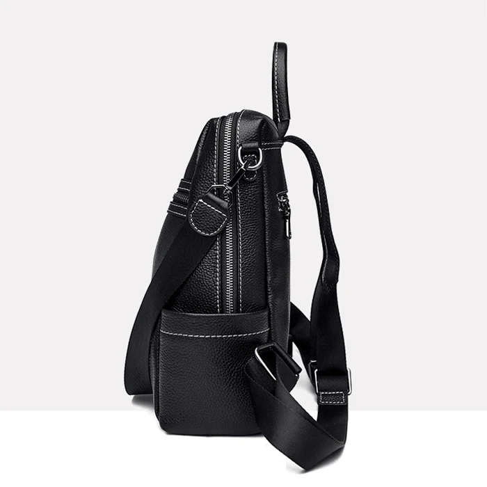 Cobbler Legend 100% Genuine Leather Backpack for Women Travel Backpack Female Vintage Packsack