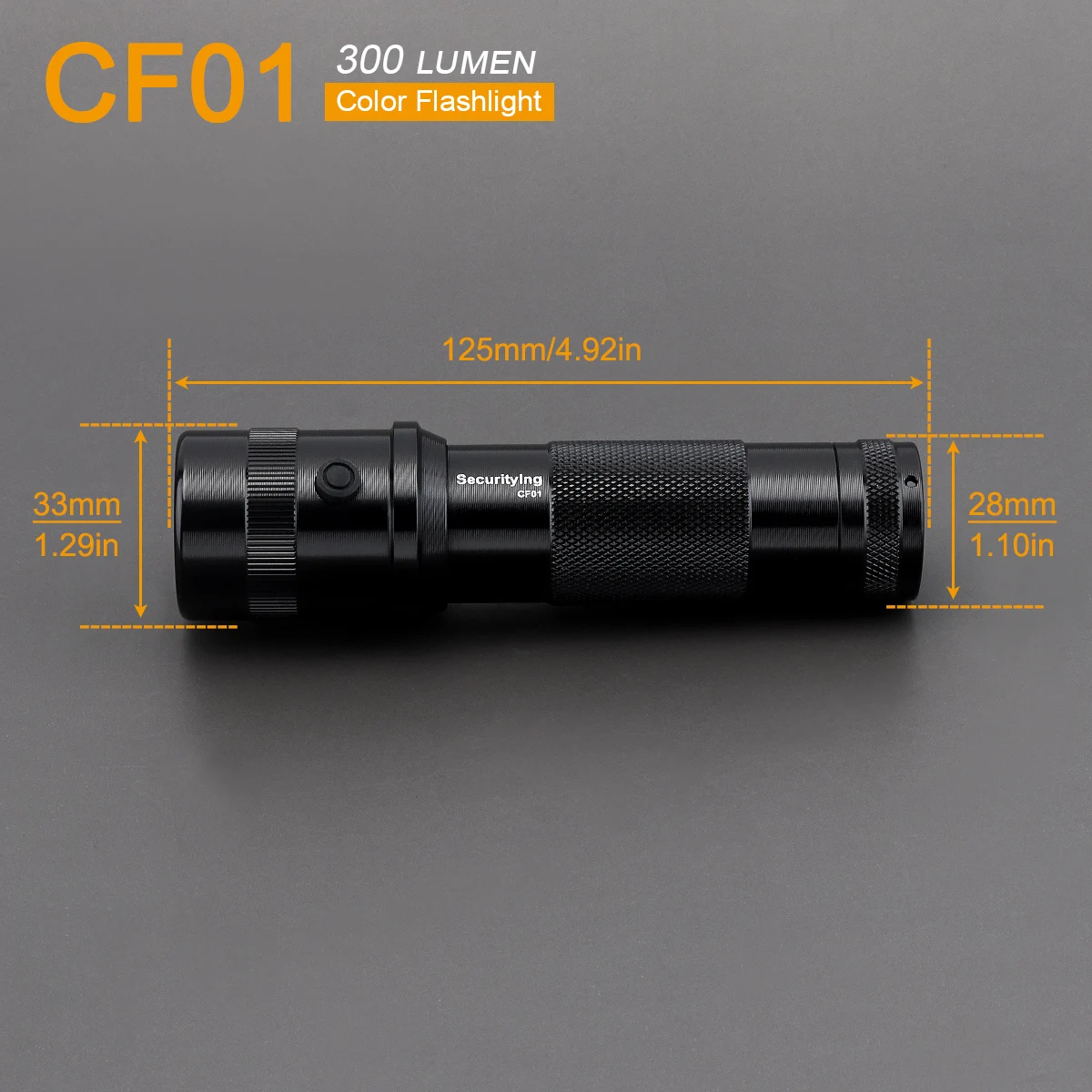 EverBrite Set 3 Mini Torce LED Fosforescenti - Alluminio, Con Cordino E 9 Batterie AAA Incluse - Colori Assortiti - 5