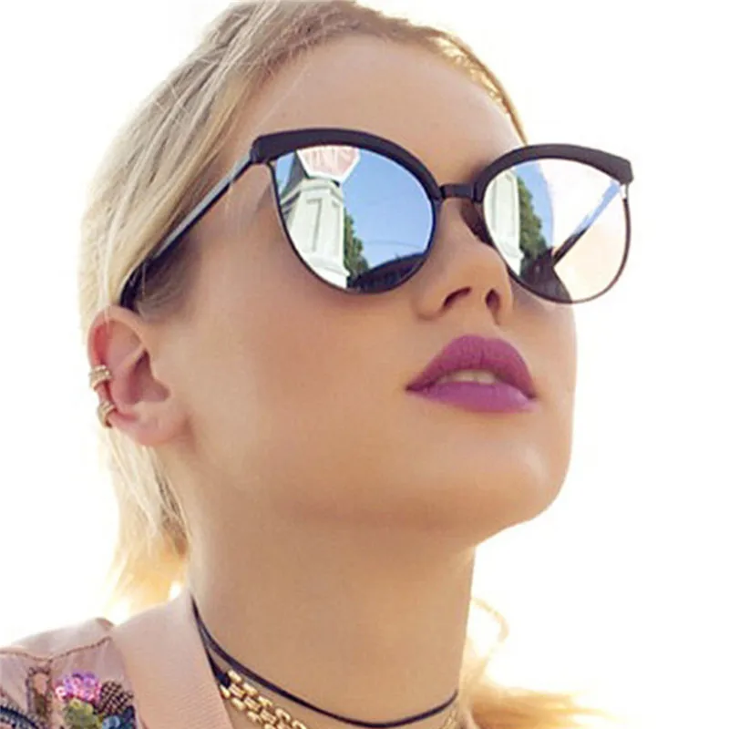 

2023 Woman Fashion Sunglasses Vintage LuxuryFamale Sun Glasses Classic Retro Cat Eye Outdoor UV400 Oculos De Sol Gafas
