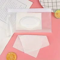 1pc Portable Baby Wet Wipe Bag Lightweight Tissue Dispenser Family Essential for Travel and Home Durable Tissue Pouch Organizer 1