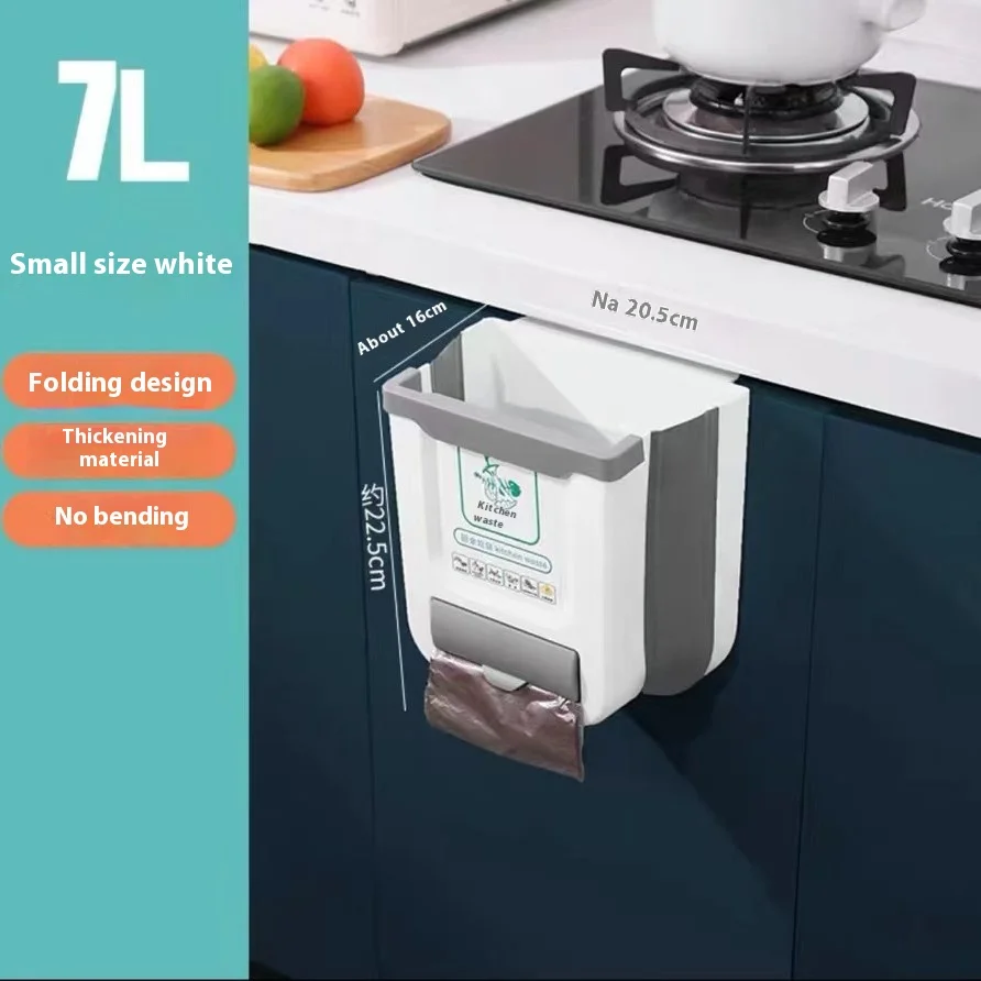 Camping Car Accessory Foldable Trash Can Large-Capacity Material Easy-to-clean For Motorhome Home Car Kitchen