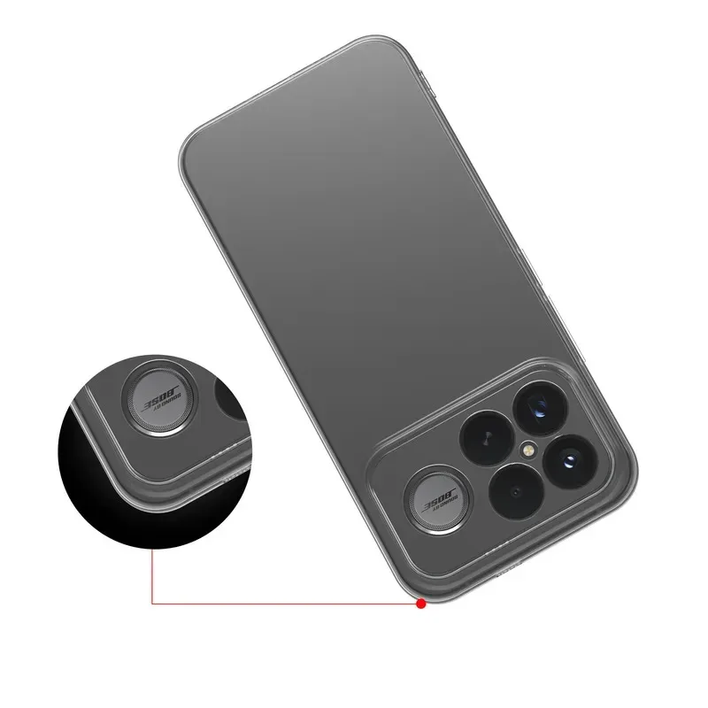 Clear Transparent Soft TPU Phone Case - Simple Slim Design