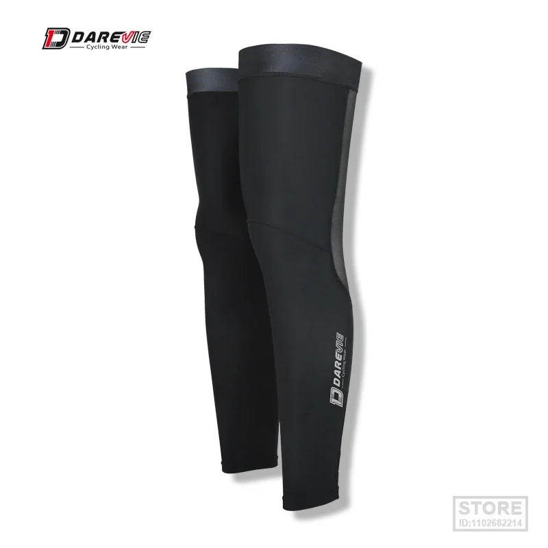 DAREVIE Cycling Leg Warmers Breathable Compression UV Protect MTB Road Safe Soccer Running Bike