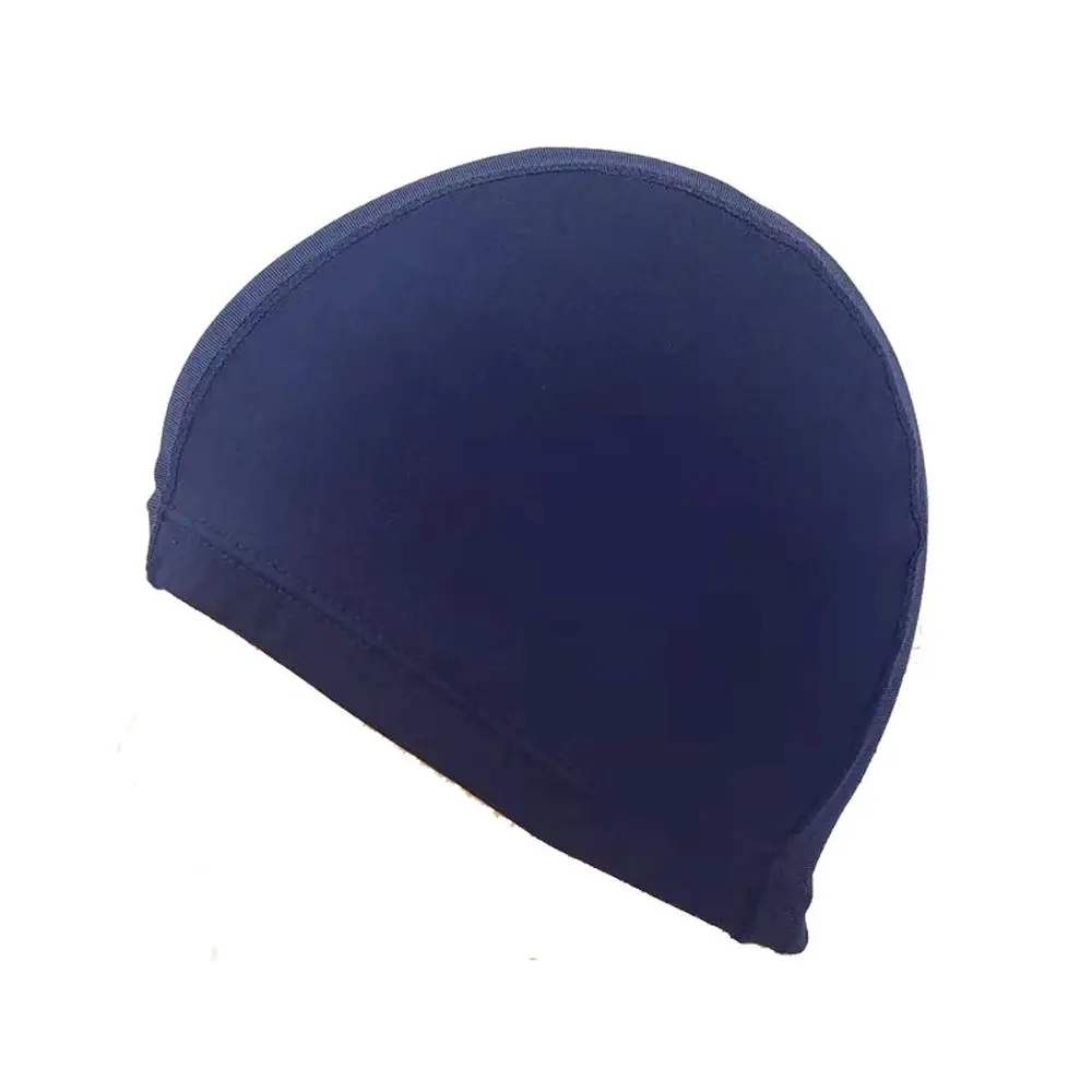 Swimming Caps For Men Women Elastic Nylon Ear Protection Long Hair Swimming Pool Hat Ultrathin Bathing Caps 4