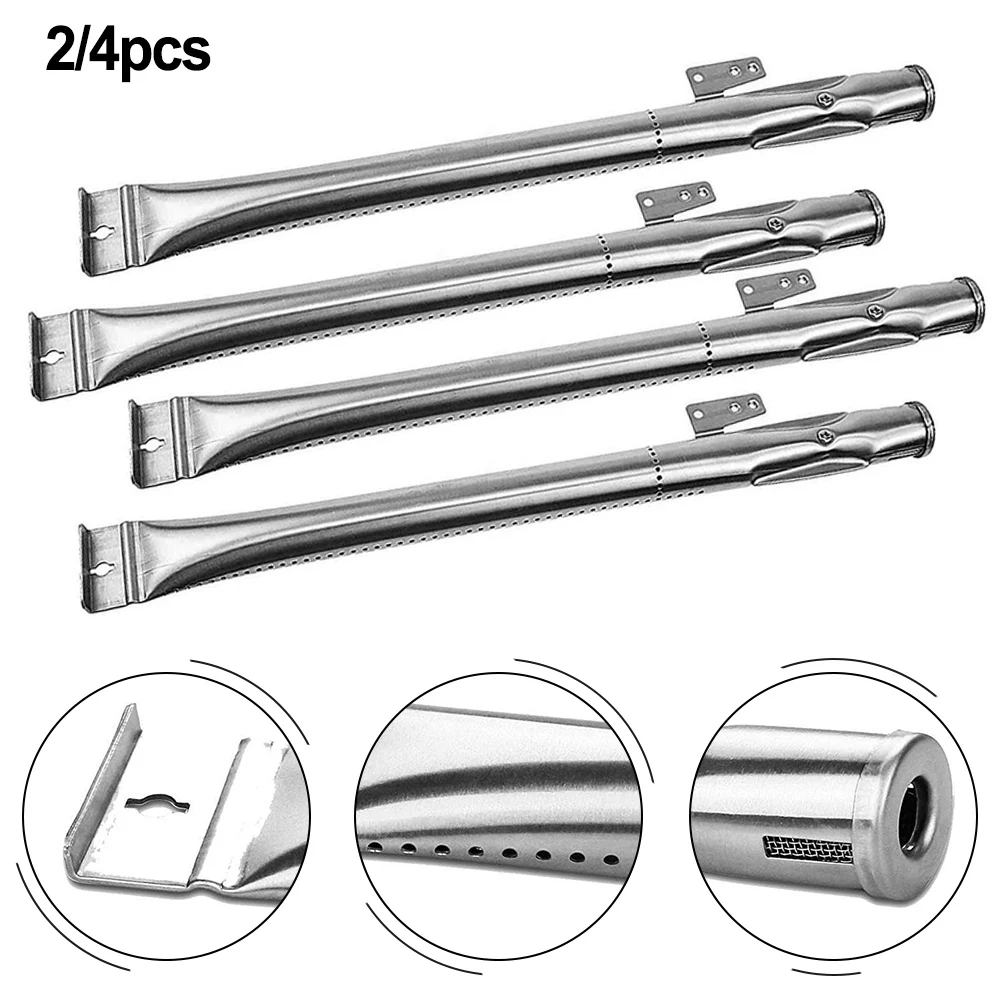 BBQ Grill Parts Burner Tube Replacement Comprehensive Package Easy Installation Enhanced Heat Distribution Long-lasting Design