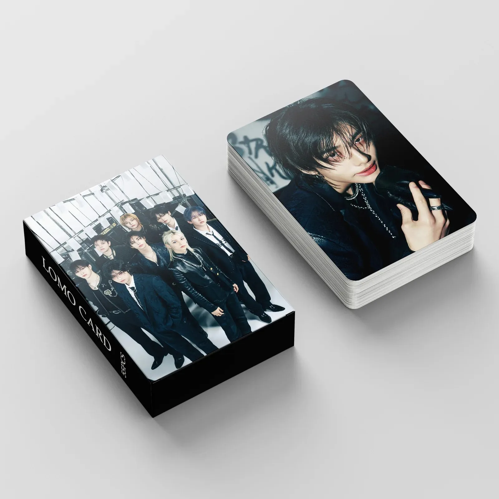 55Pcs/Set Kpop New Ablum JJAM Lomo Card Hyunjin Felix I.N HD Photo Print Pictures Photocard for Fans Collection Postcards Gifts