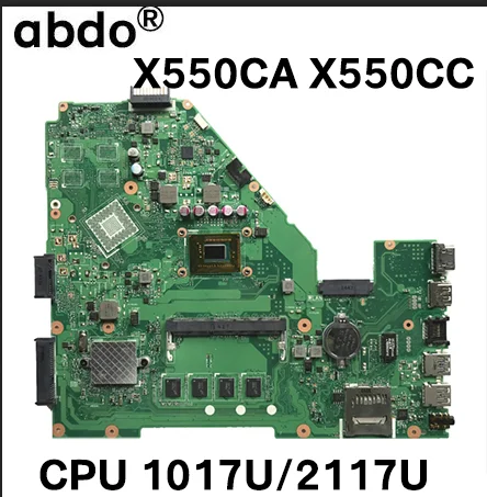 For Asus X550ca X550cl R510c Y581c X550cc Computer Motherboard With Cpu ...
