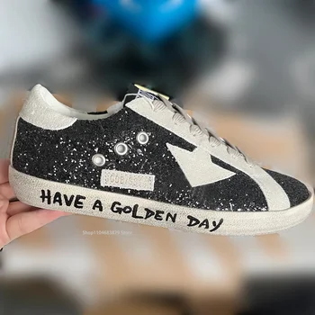 Women's Skateboarding Shoes Old Dirty Star Shoes Classic Versatile Vintage Men's Sneakers Designer Shoes