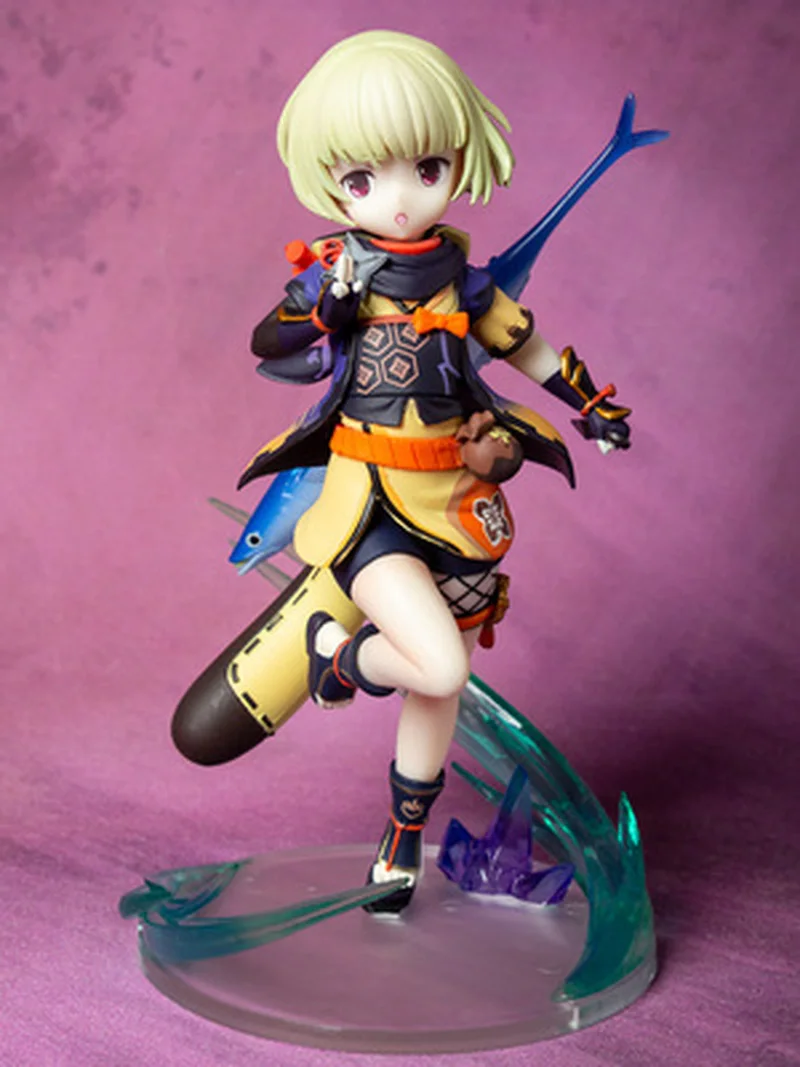 

Gk Wf Genshin Impact Anime Character Narizhi Raccoon Dog Cute Little Civet Anime Loli Model 19cm Pvc Collectable Model Toy Gift