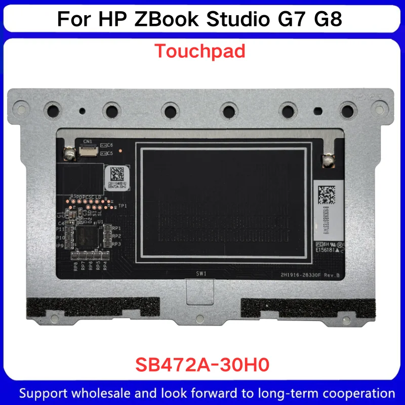 New For HP ZBook Studio G7 G8 Touchpad ClickPad Mouse Pad SB472A-30H0